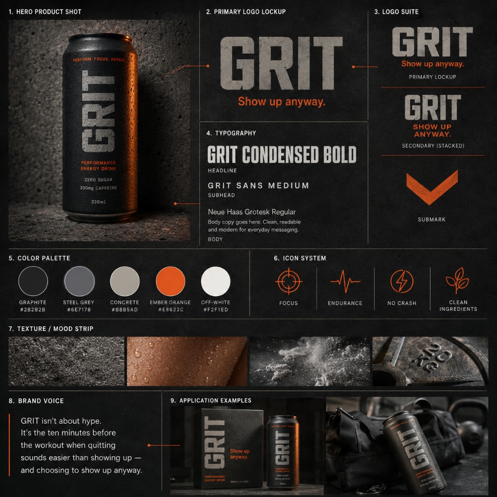 Grit Performance Nutrition Style Guide